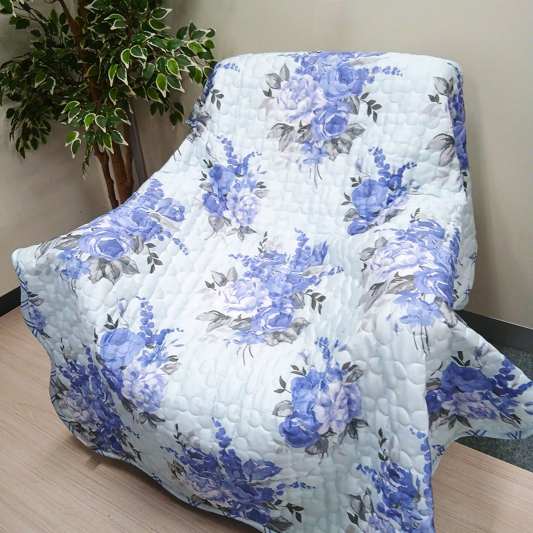 【LAURA ASHLEY】チスウィック　キルトマルチカバー　S　130cm X 190cm（メーカー希望小売価格￥25,080税込）