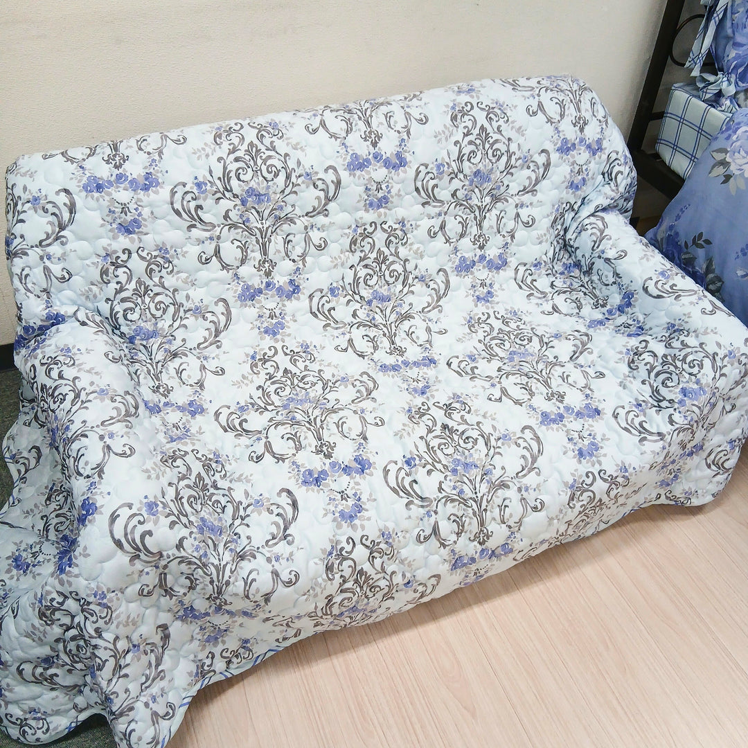 【LAURA ASHLEY】チスウィック　キルトマルチカバー　L　240cm X 190cm（メーカー希望小売価格￥41,800税込）