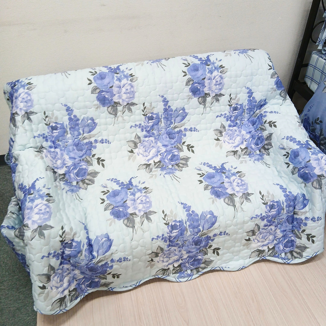 【LAURA ASHLEY】チスウィック　キルトマルチカバー　L　240cm X 190cm（メーカー希望小売価格￥41,800税込）