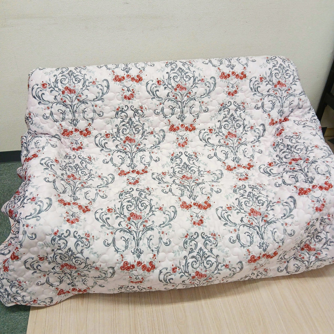 【LAURA ASHLEY】チスウィック　キルトマルチカバー　M　190cm X 190cm（メーカー希望小売価格￥34,870税込）