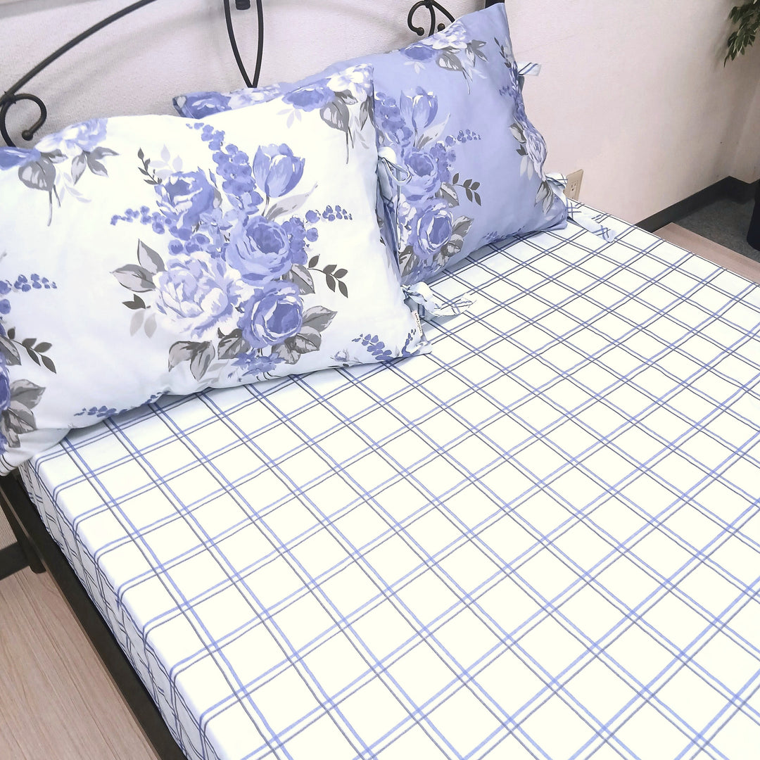 【LAURA ASHLEY】チスウィック　フィッティドシーツ　シングル　100cm X 200cm（メーカー希望小売価格￥17,380税込）
