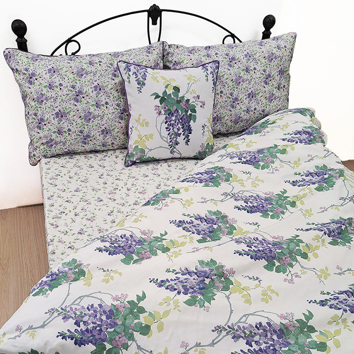 【LAURA　ASHLEY】ウィステリア　掛け布団カバー　シングル　150cm X 210cm（メーカー希望小売価格￥20,570税込）